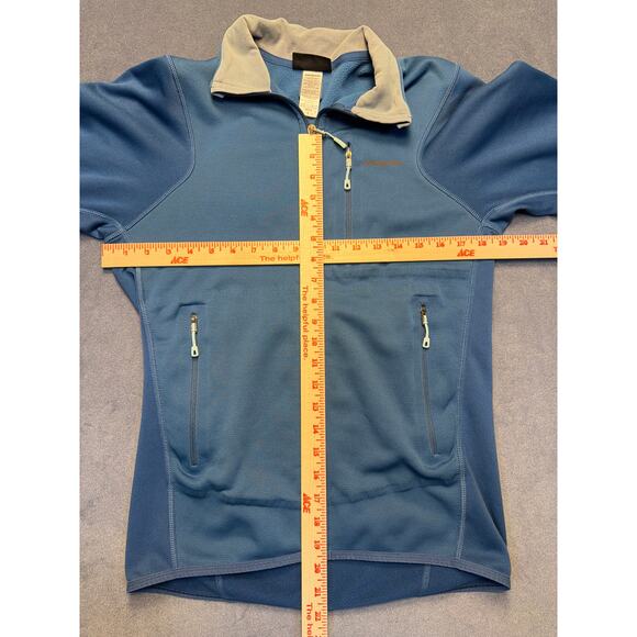 Patagonia Fleece Men Sz SM Blue Full Zip Thermal Polartec Jacket - Picture 7 of 10